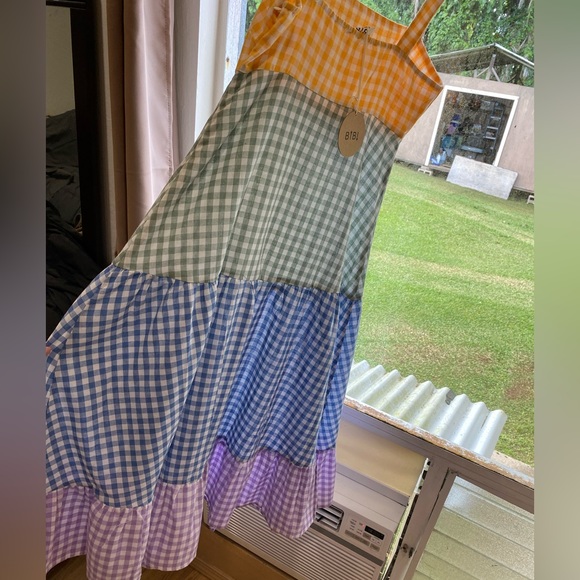 SOLD OUT SOLD Tiered pastel summer maxi Dress Wom - Picture 15 of 17